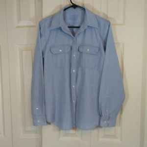 Ralph Lauren Chaps Chambray Button Up Shirt